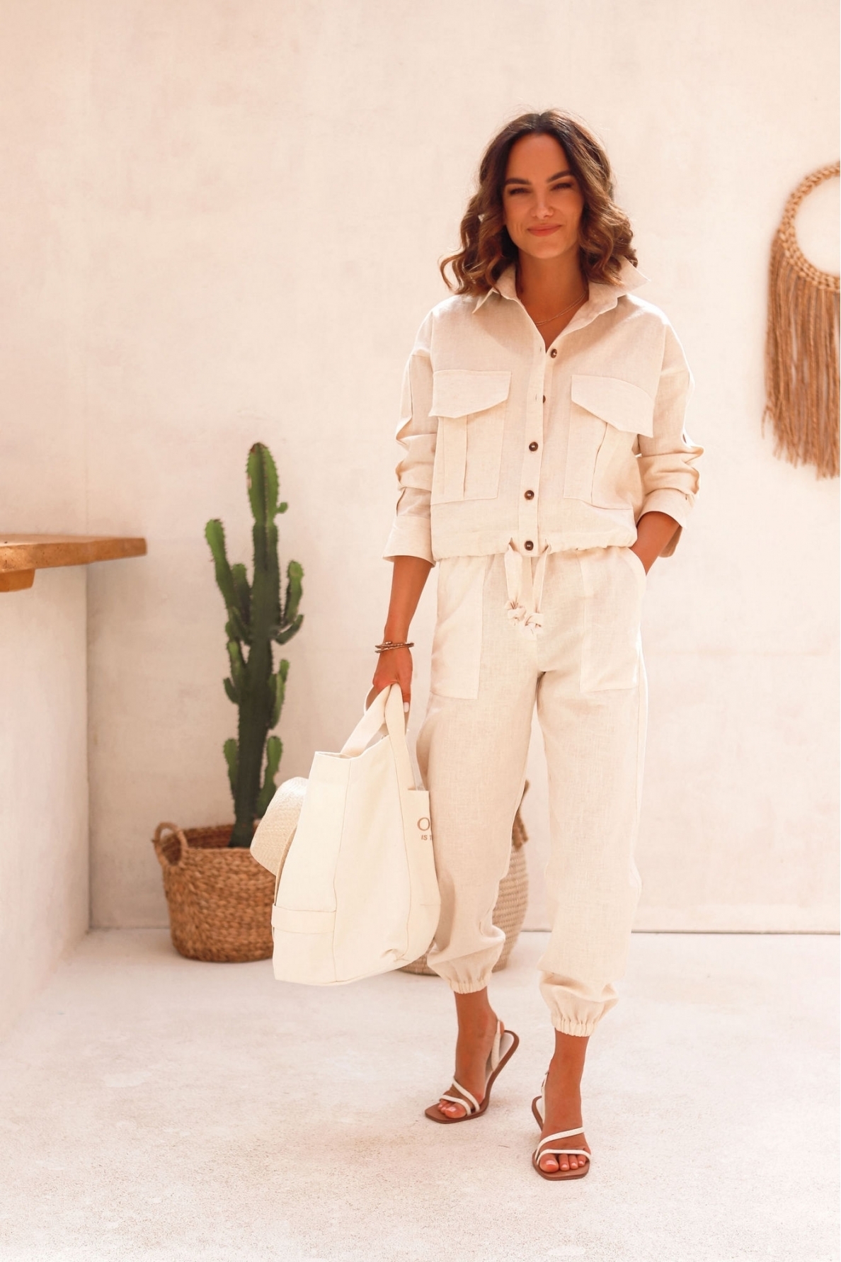 „Amore“ lino kelnės 10