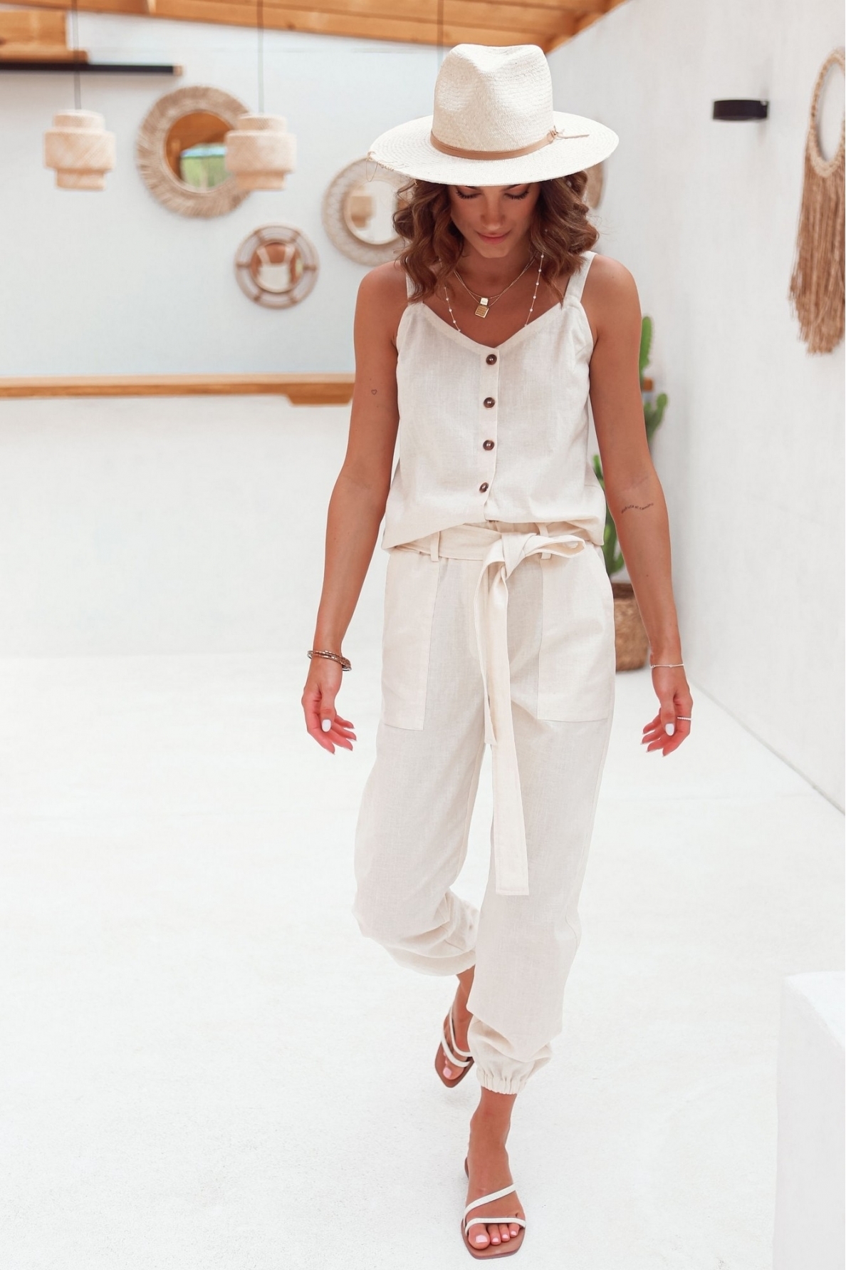 „Amore“ lino kelnės 5