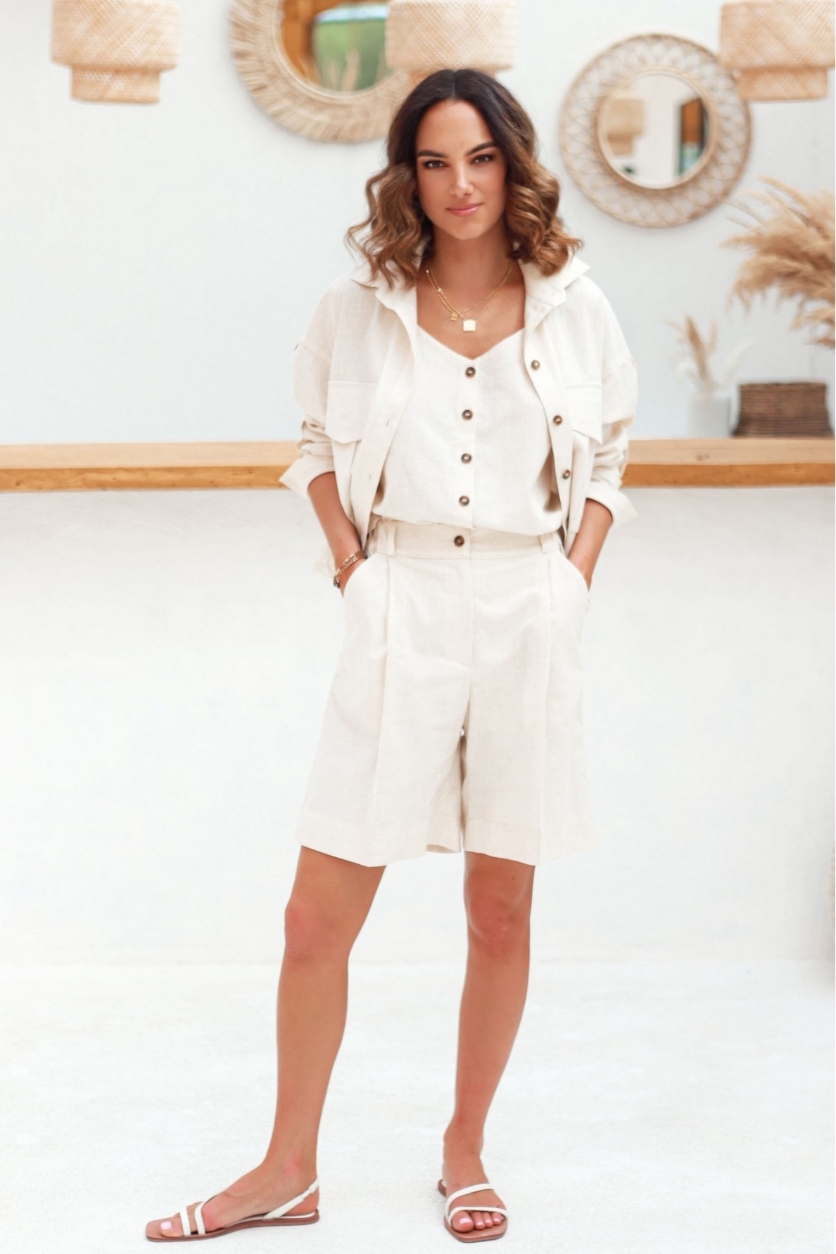 „Amore“ lino šortai