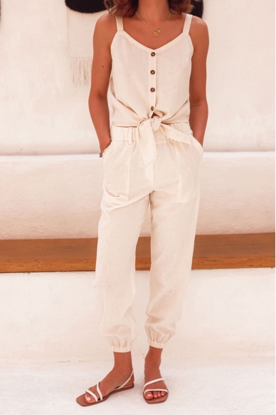 „Amore“ lino kelnės 4