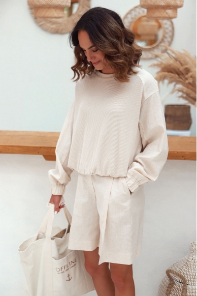 „Amore“ lino šortai 10