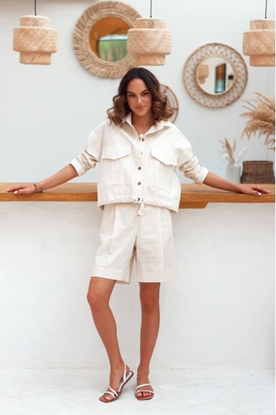 „Amore“ lino šortai 16