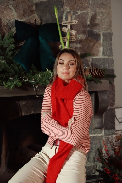 „Berry & stripy” merino megztukas 10 „Berry & stripy” merino megztukas 10