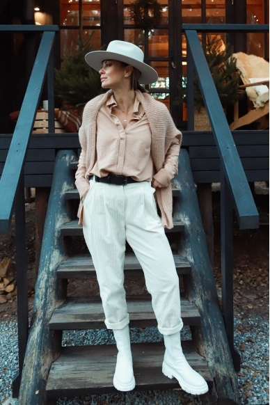 „Blush bronze“ marškiniai 11
