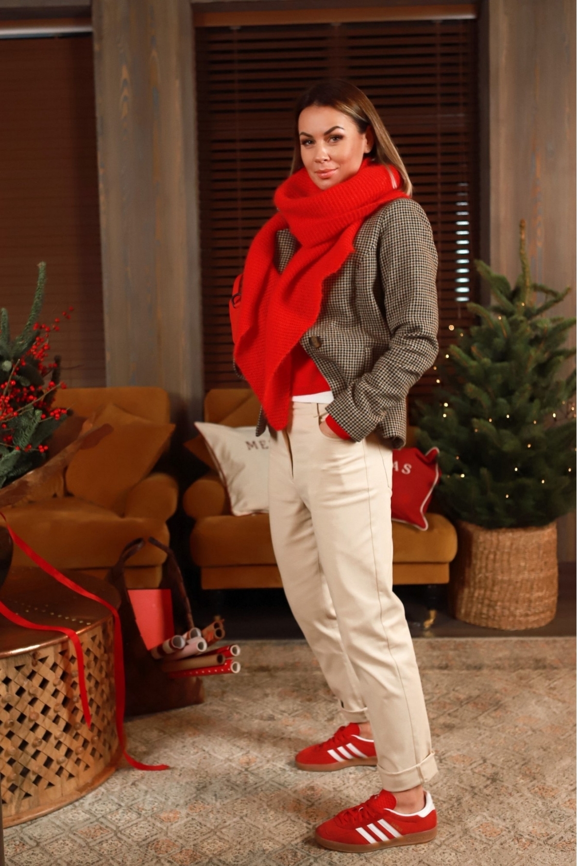 „Boyfriend“ ivory spalvos džinsai 14