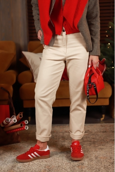 „Boyfriend“ ivory spalvos džinsai 11 „Boyfriend“ ivory spalvos džinsai 11