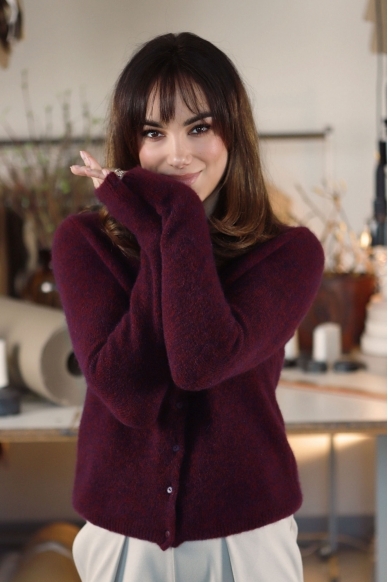 „Cabernet‘as“ alpakos vilnos megztukas 5