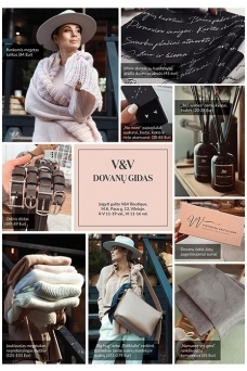 V&V Kalėdinių dovanų "gidas"