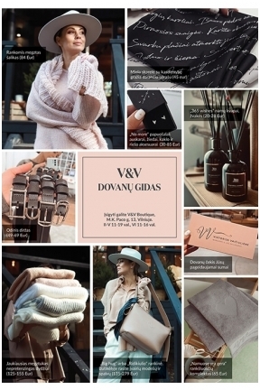 V&V Kalėdinių dovanų "gidas"