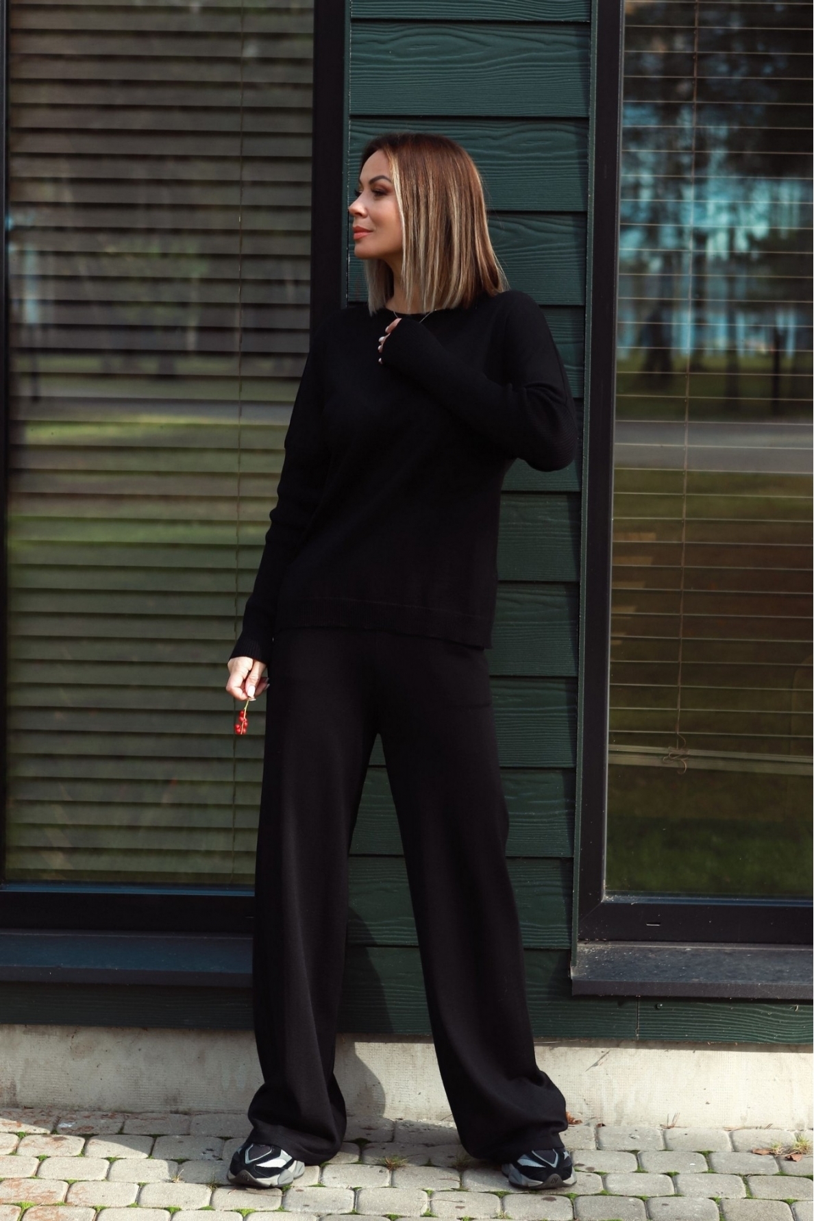 „Eclipse“ merino vilnos kelnės