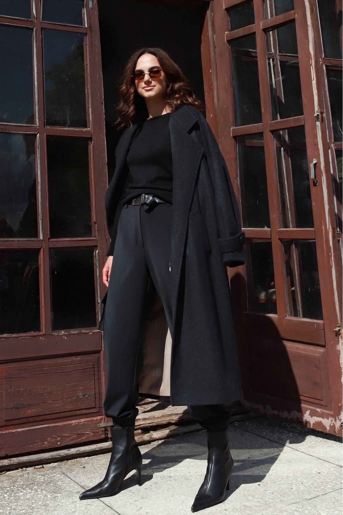 „Eclipse“ siauro silueto merino megztukas 10