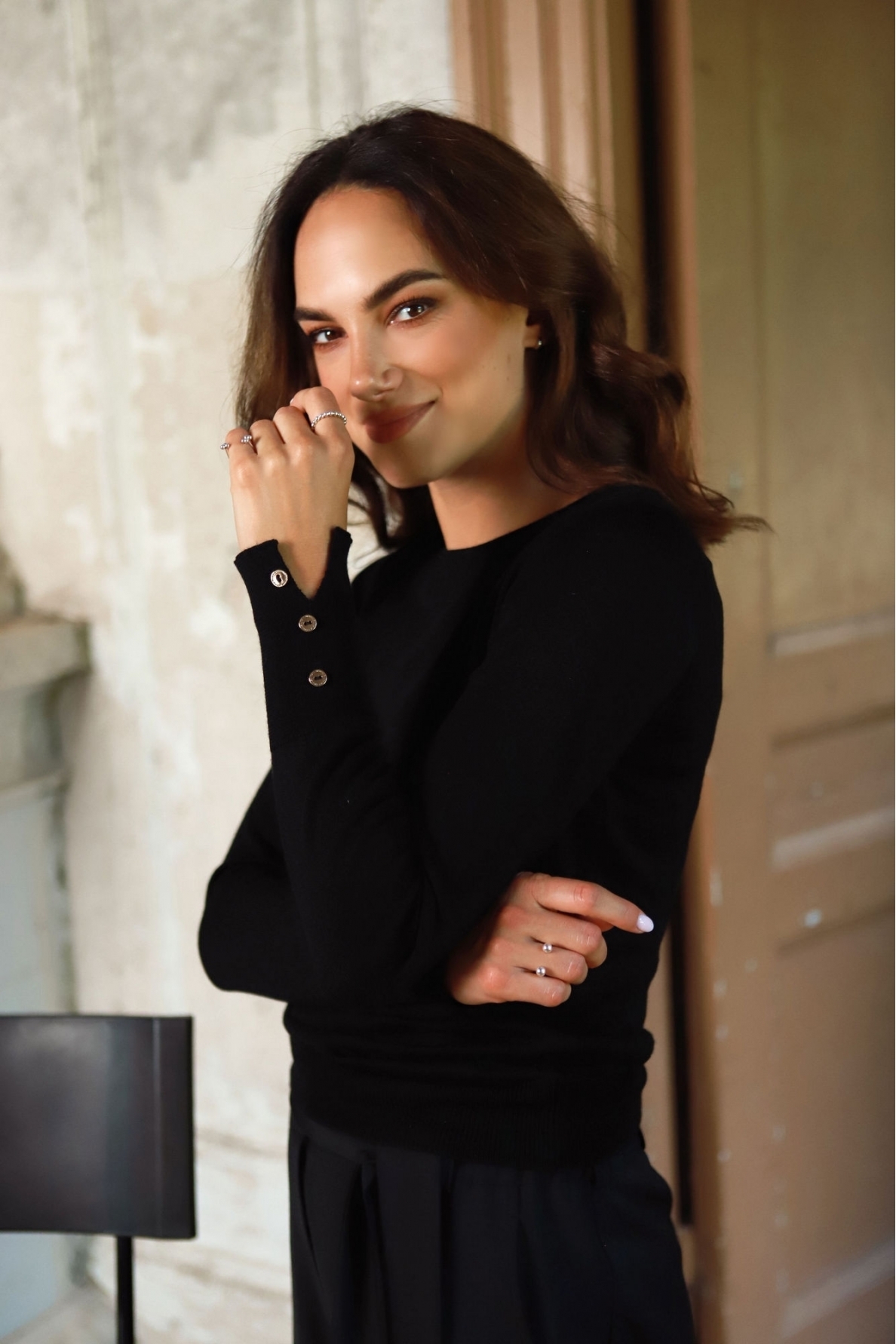 „Eclipse“ siauro silueto merino megztukas 2 „Eclipse“ siauro silueto merino megztukas 2