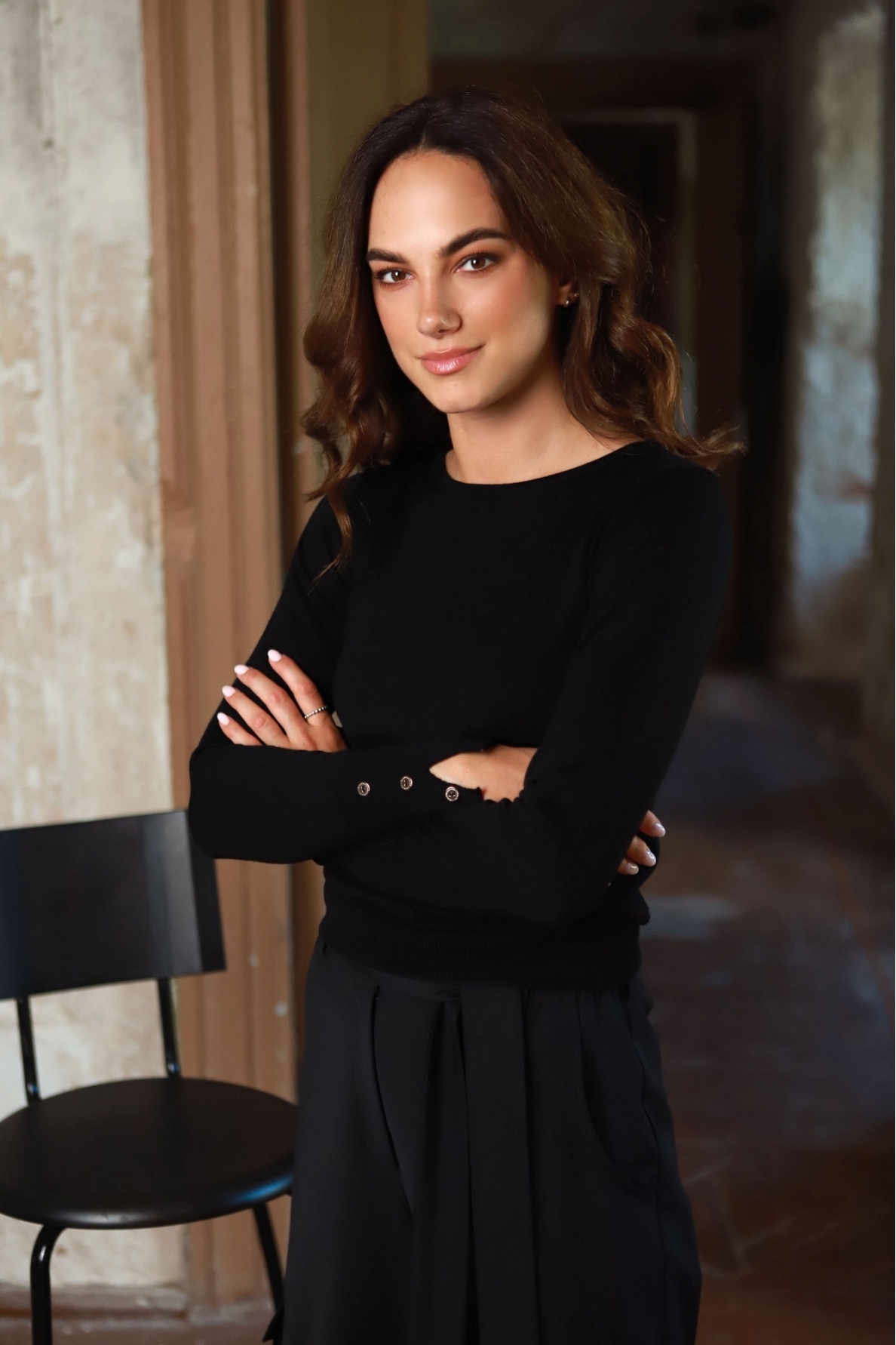 „Eclipse“ siauro silueto merino megztukas 6