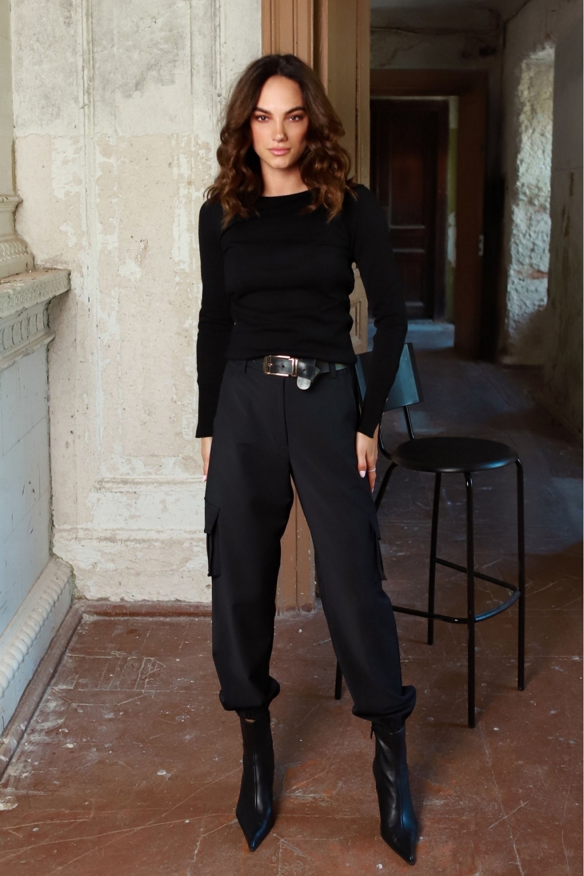 „Eclipse“ siauro silueto merino megztukas 8