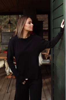 „Eclipse“ merino vilnos megztukas