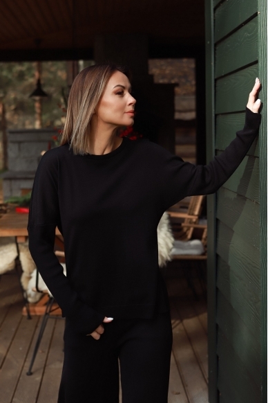 „Eclipse“ merino vilnos megztukas