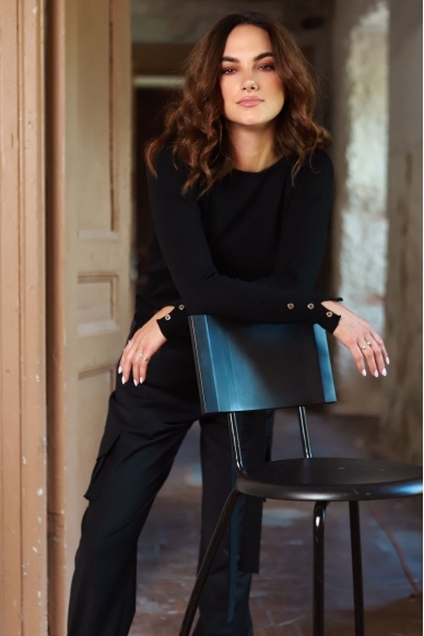 „Eclipse“ siauro silueto merino megztukas 7 „Eclipse“ siauro silueto merino megztukas 7