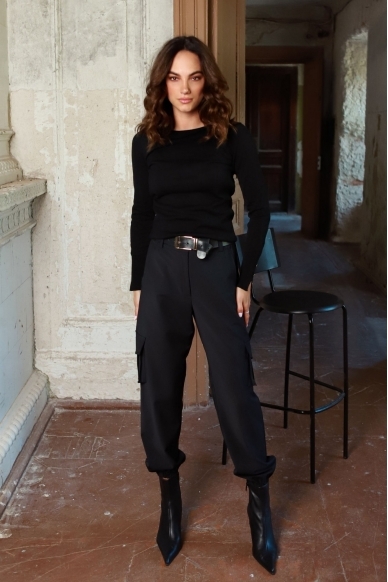 „Eclipse“ siauro silueto merino megztukas 8