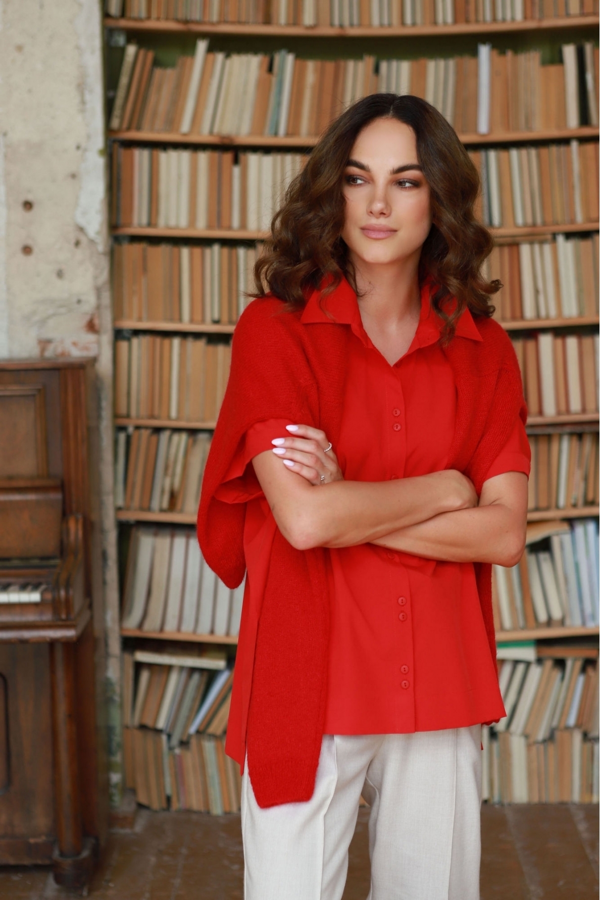 „Heart“ raudoni marškiniai 12