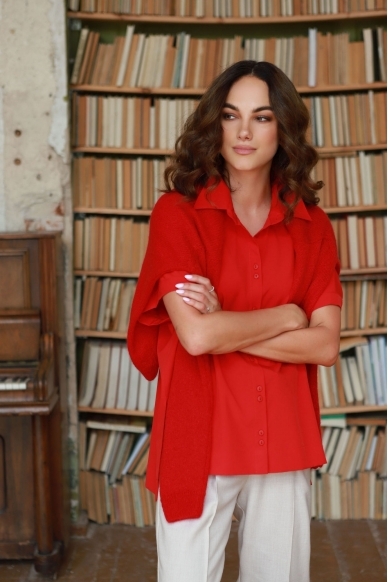 „Heart“ raudoni marškiniai 12