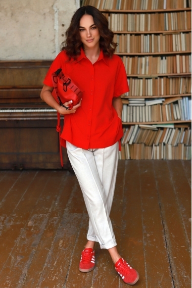 „Heart“ raudoni marškiniai 4