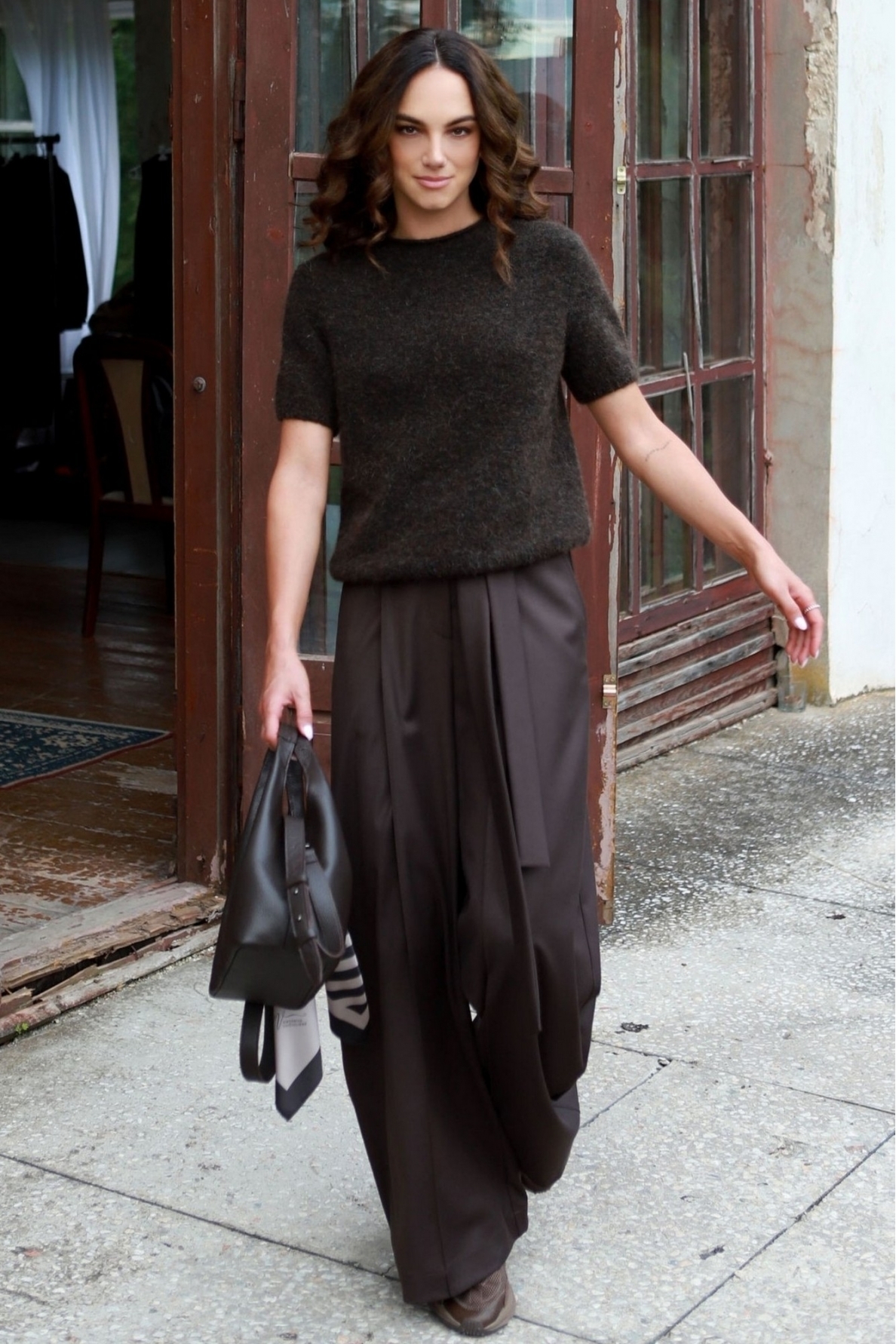 „Lava cake“ plačios kelnės 1