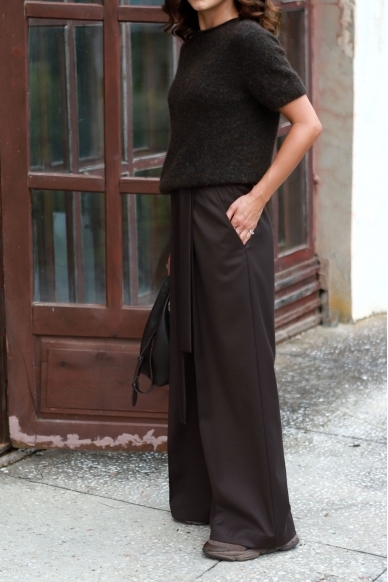 „Lava cake“ plačios kelnės 3