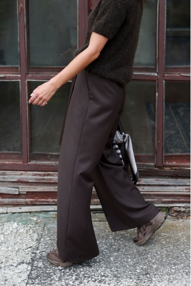 „Lava cake“ plačios kelnės 5