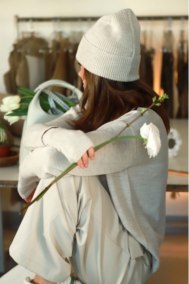 „Lordas“ ivory spalvos merino vilnos megztukas 7