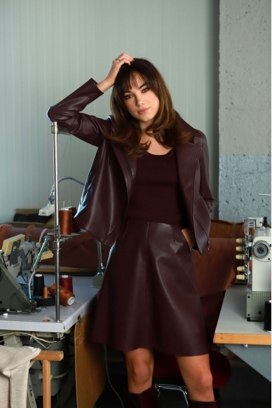 „Maroon“ eko odos sijonas 3