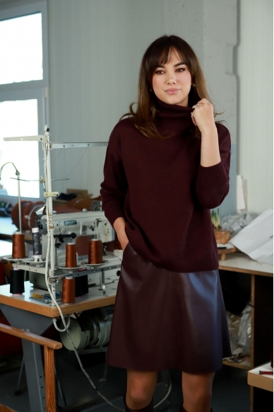 „Maroon“ eko odos sijonas 4