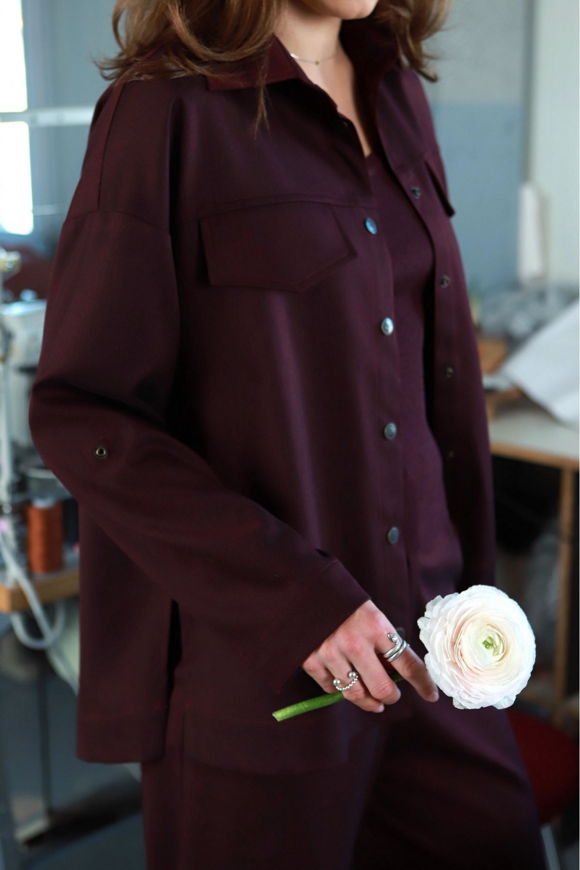 „Merlot‘as“ marškinių tipo švarkas 4