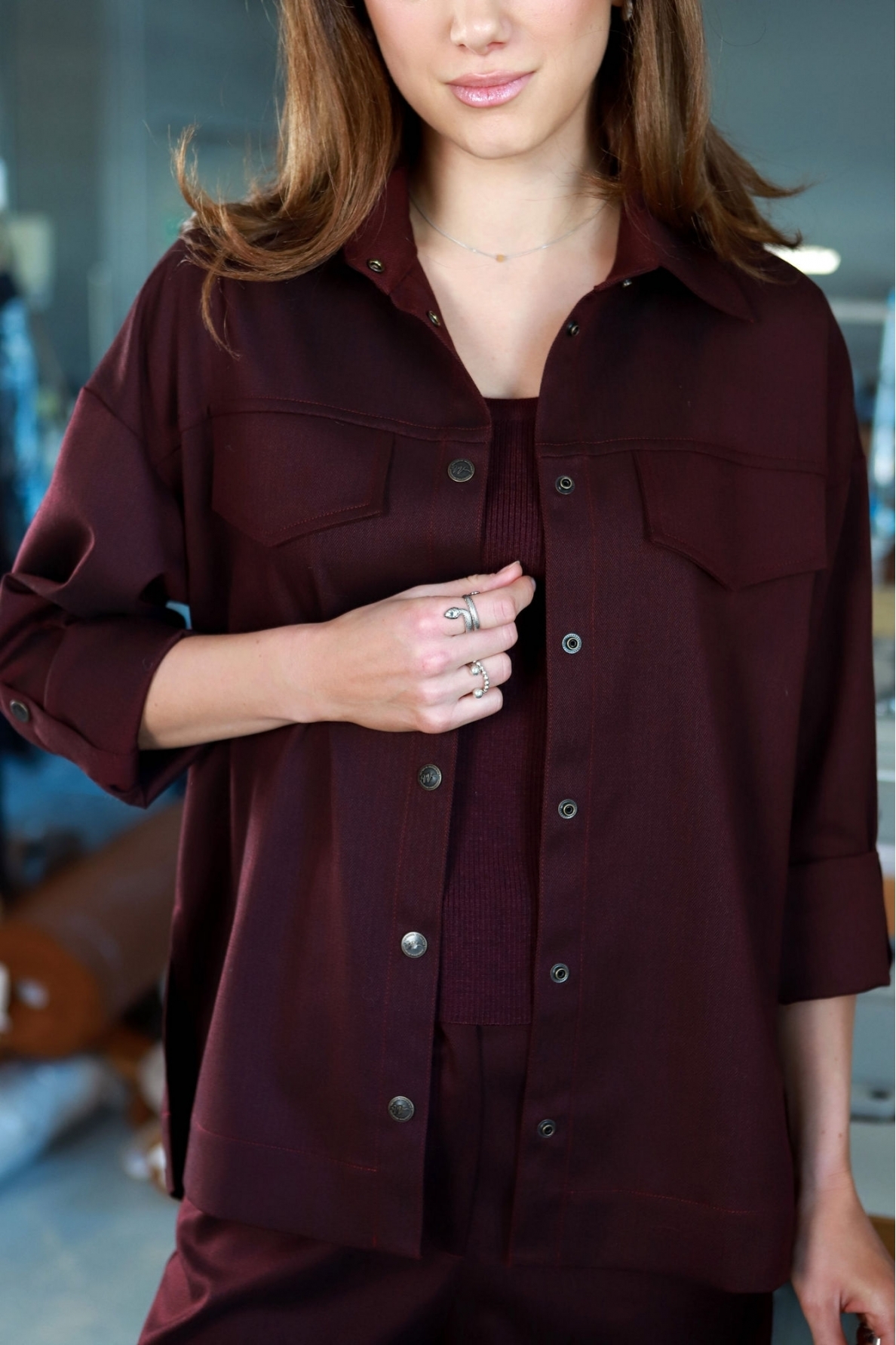 „Merlot‘as“ marškinių tipo švarkas 5