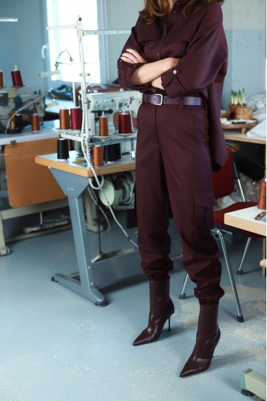 „Merlot“ kargo kelnės 4