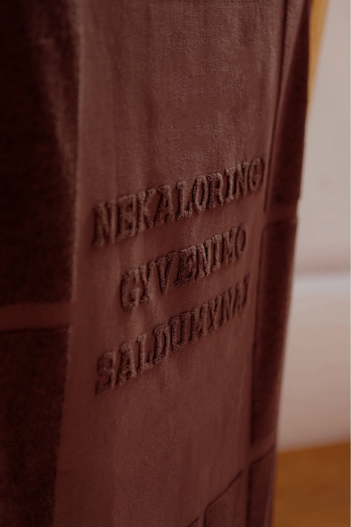Nekaloringi gyvenimo saldumynai“ rankšluosčių komplektas 3