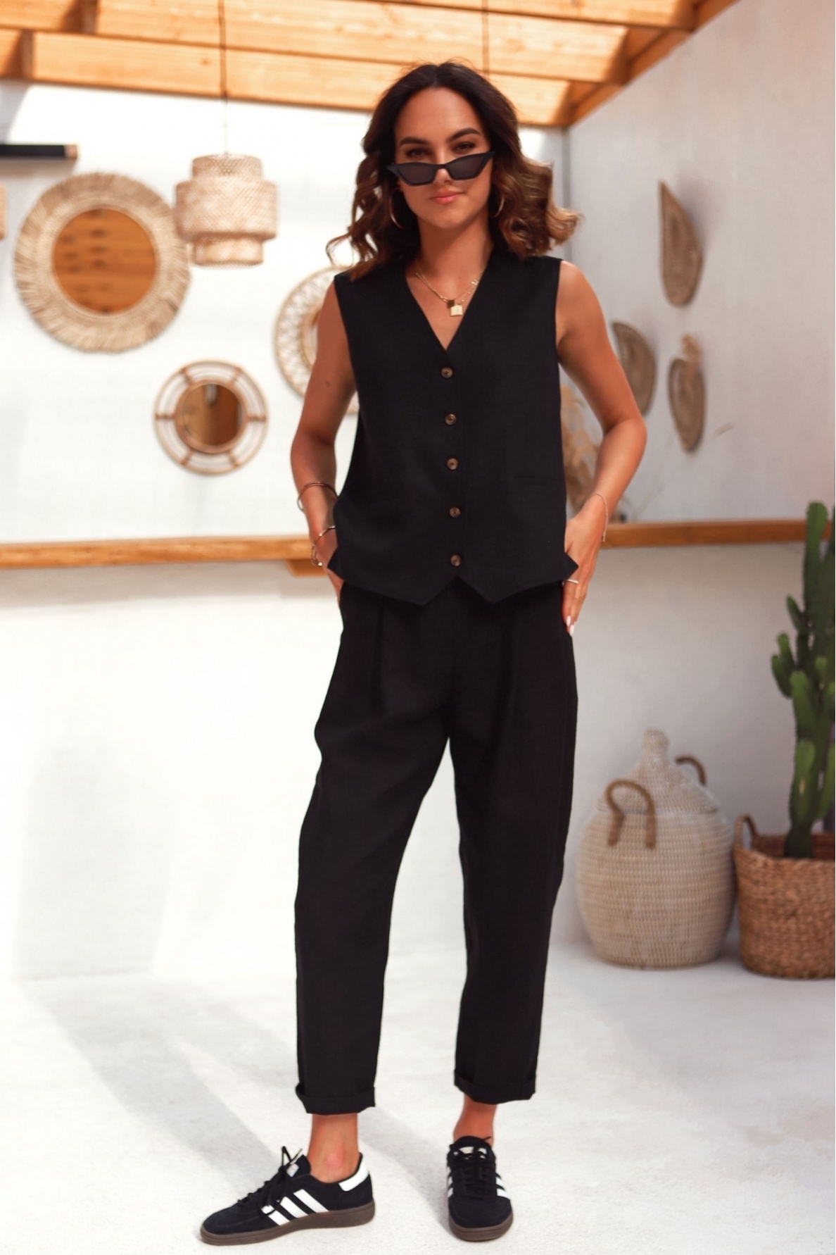 „Odoro“ lino kelnės 16 „Odoro“ lino kelnės 16