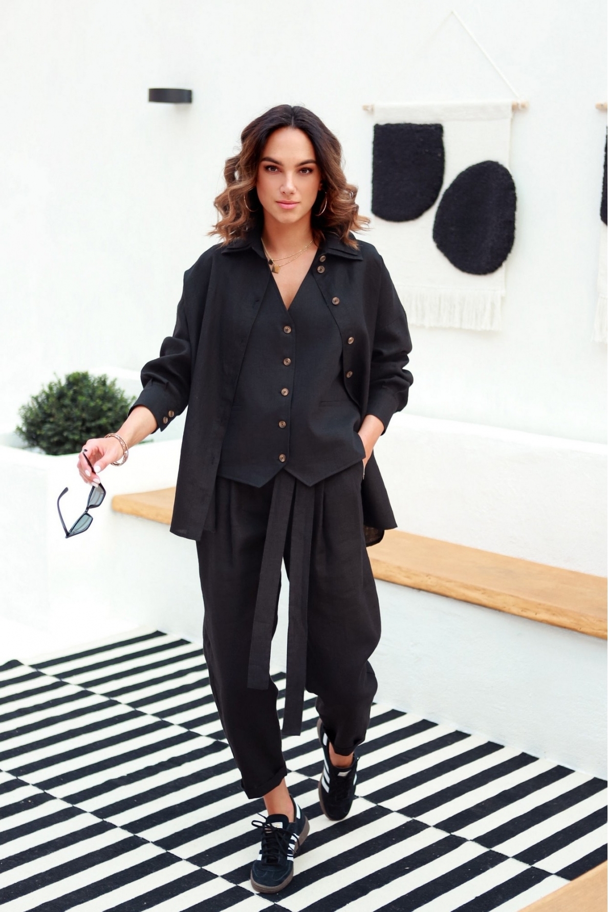 „Odoro“ lino kelnės 2 „Odoro“ lino kelnės 2