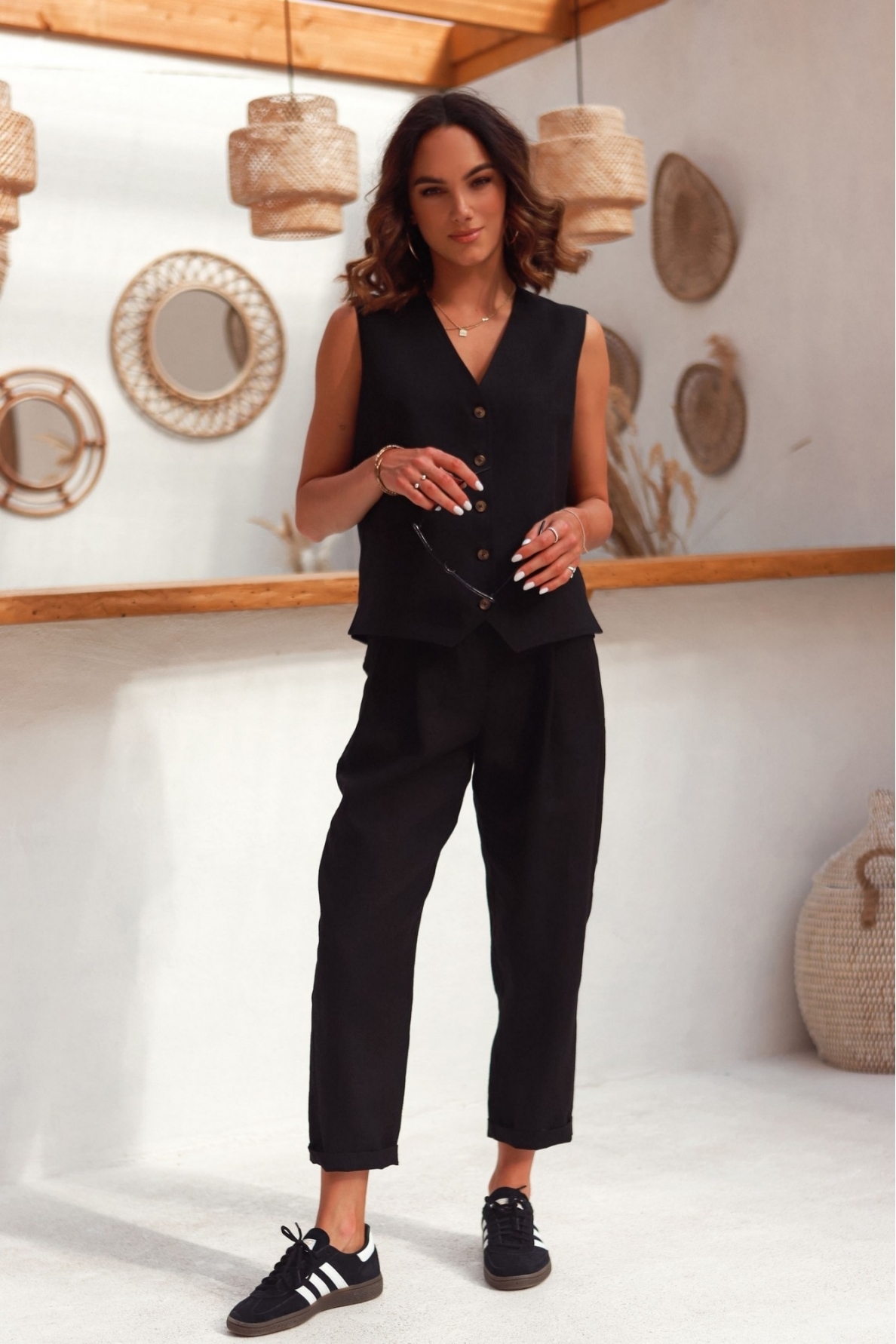 „Odoro“ lino kelnės 8 „Odoro“ lino kelnės 8