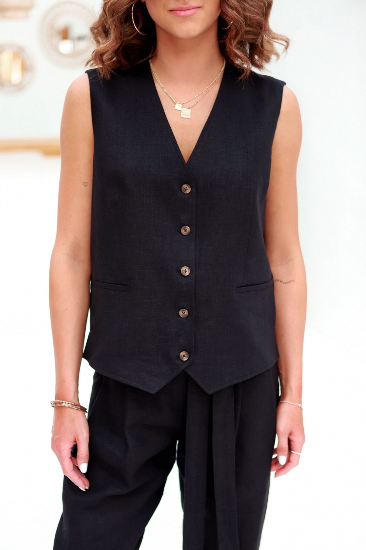 „Odoro“ lino liemenė 8 „Odoro“ lino liemenė 8