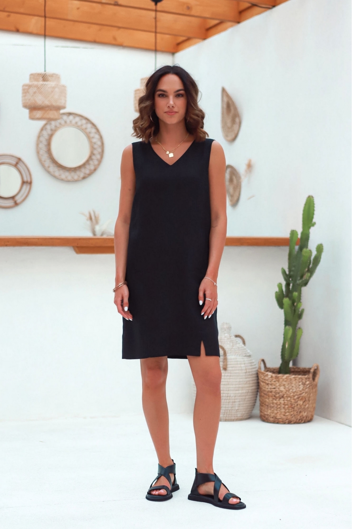 „Odoro“ lino suknelė 10