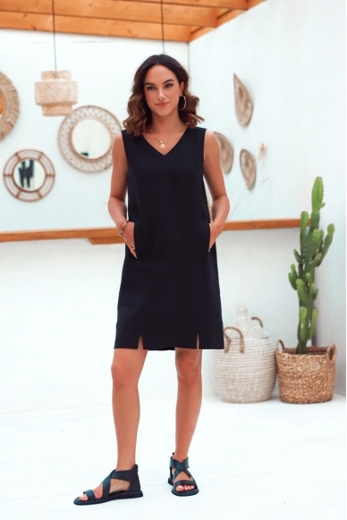 „Odoro“ lino suknelė 1