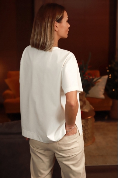 „Širdytė“ baltos spalvos marškinėliai 4