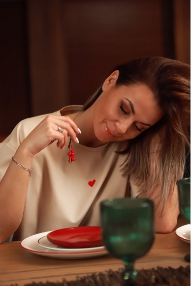 „Širdytė“ ivory spalvos marškinėliai 3