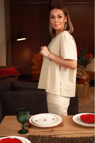 „Širdytė“ ivory spalvos marškinėliai 6