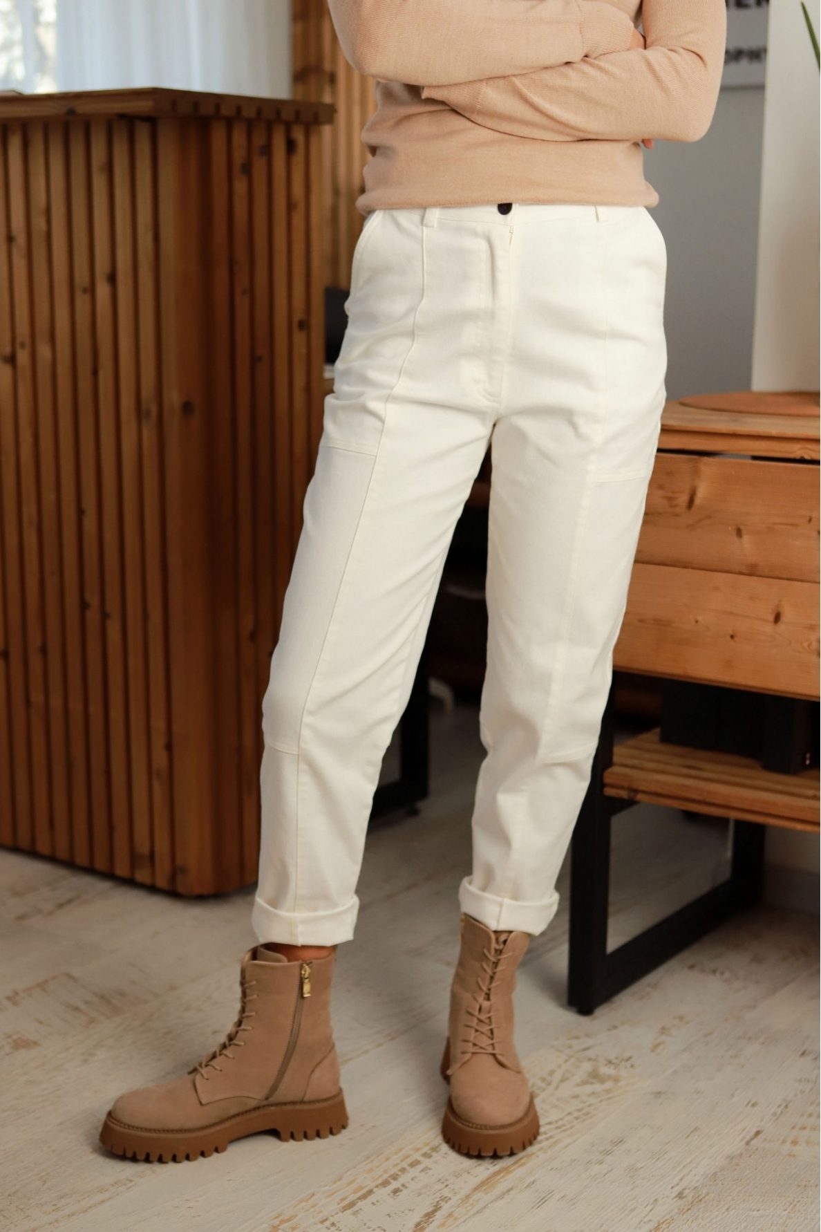 „Smart“ balti džinsai 2