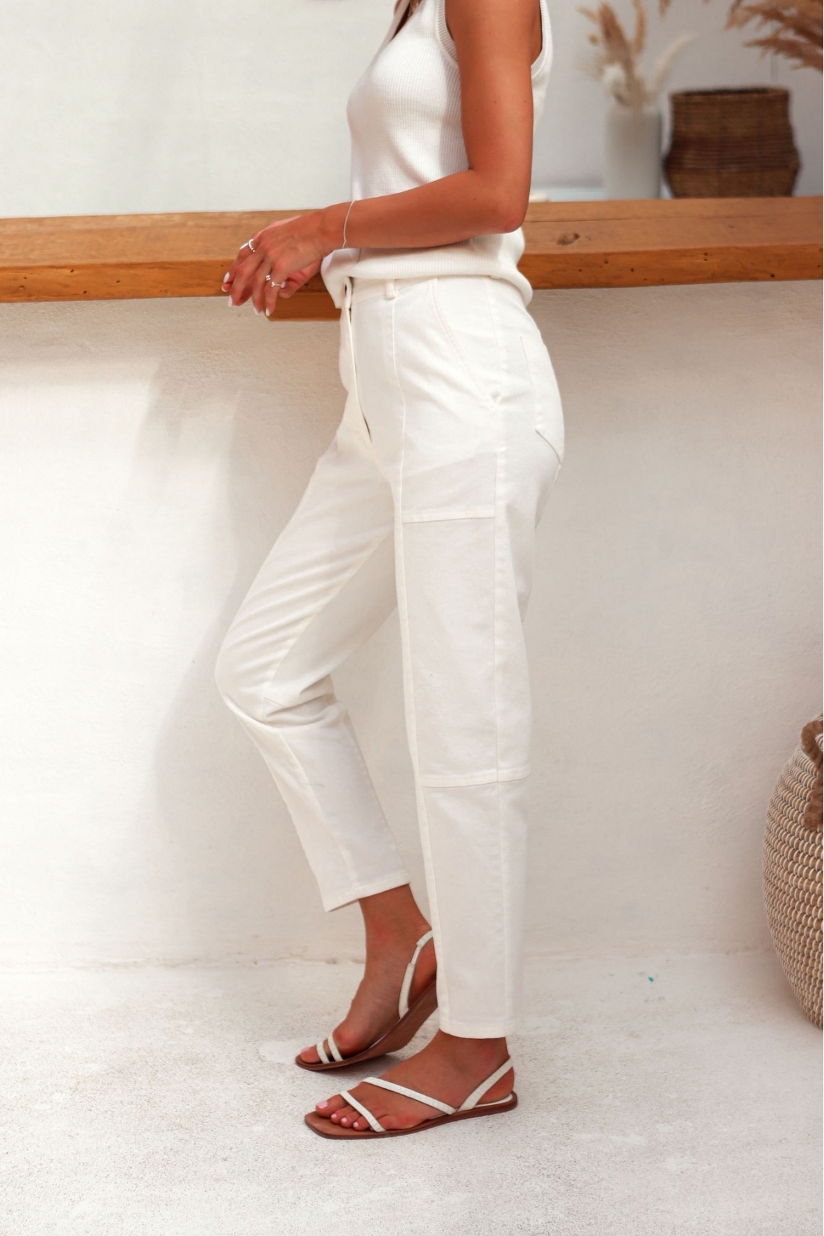 „Smart“ balti džinsai 15