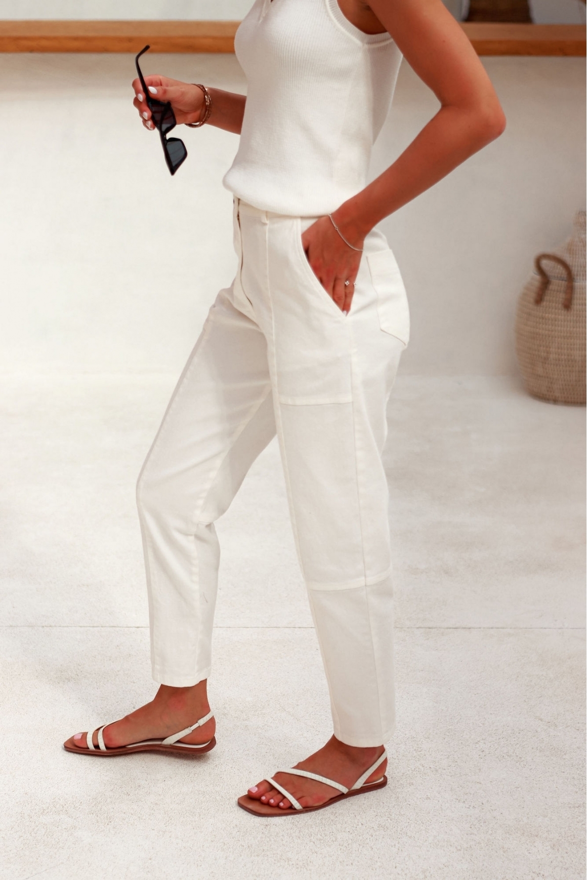 „Smart“ balti džinsai 7 „Smart“ balti džinsai 7