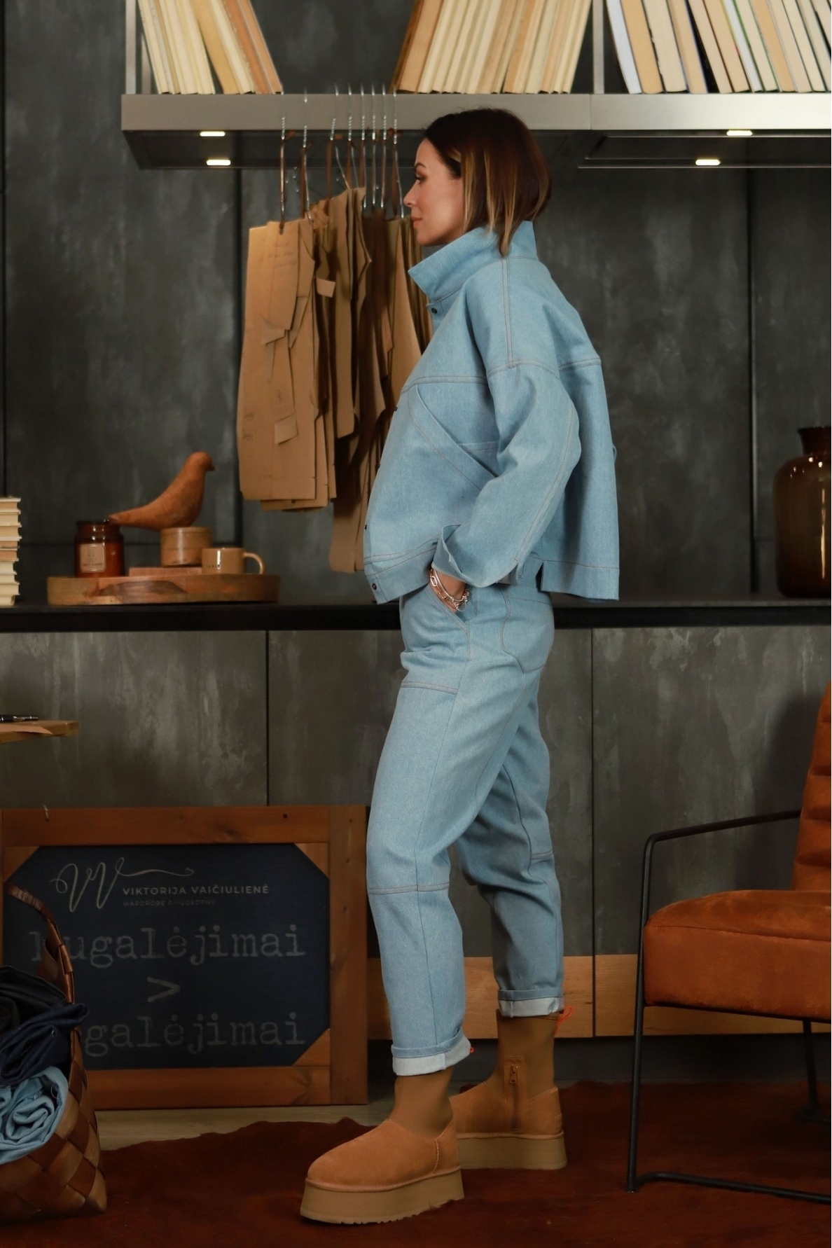 „Smart‘ai šviesiai melsvi džinsai 17