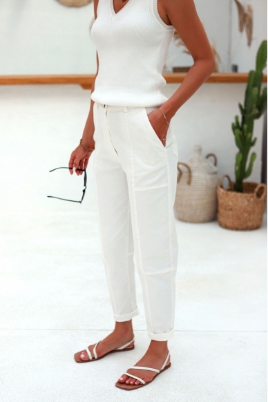 „Smart“ balti džinsai 19