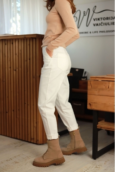 „Smart“ balti džinsai 4